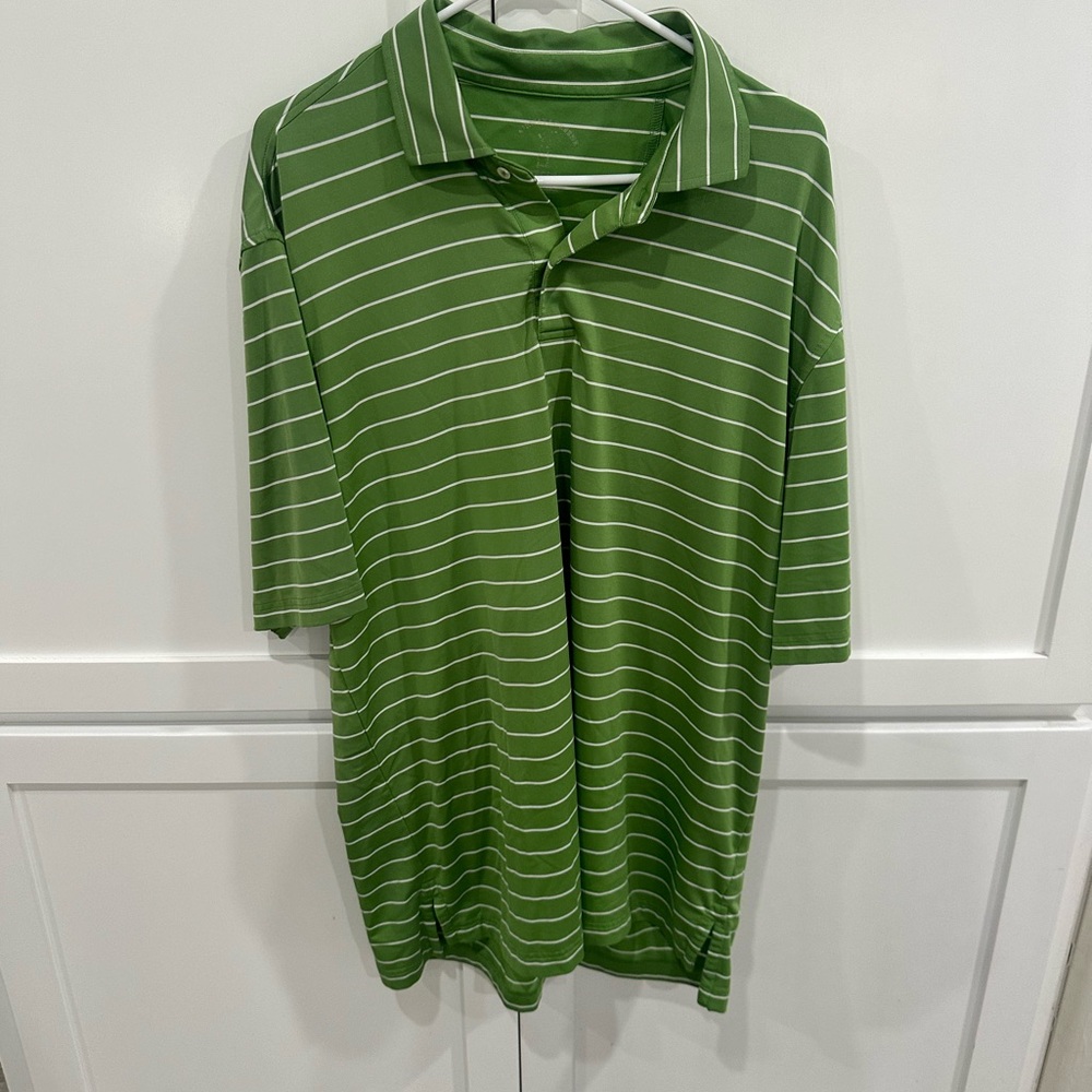 Fairway & Greene Striped Golf Polo